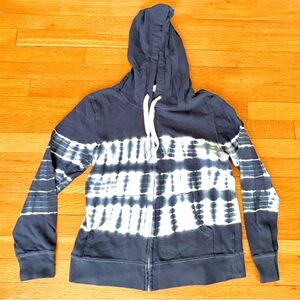 🔹3/$15🔹 Tie Dyed Zippered Hoodie Size Small